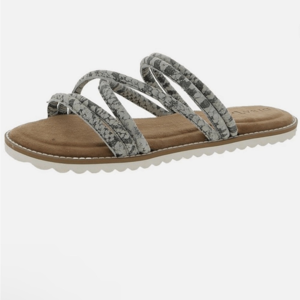 NIB Diba True Cedar Cove Snake Print Slip On Sandal Size 8.5 and 9 - Picture 2 of 6